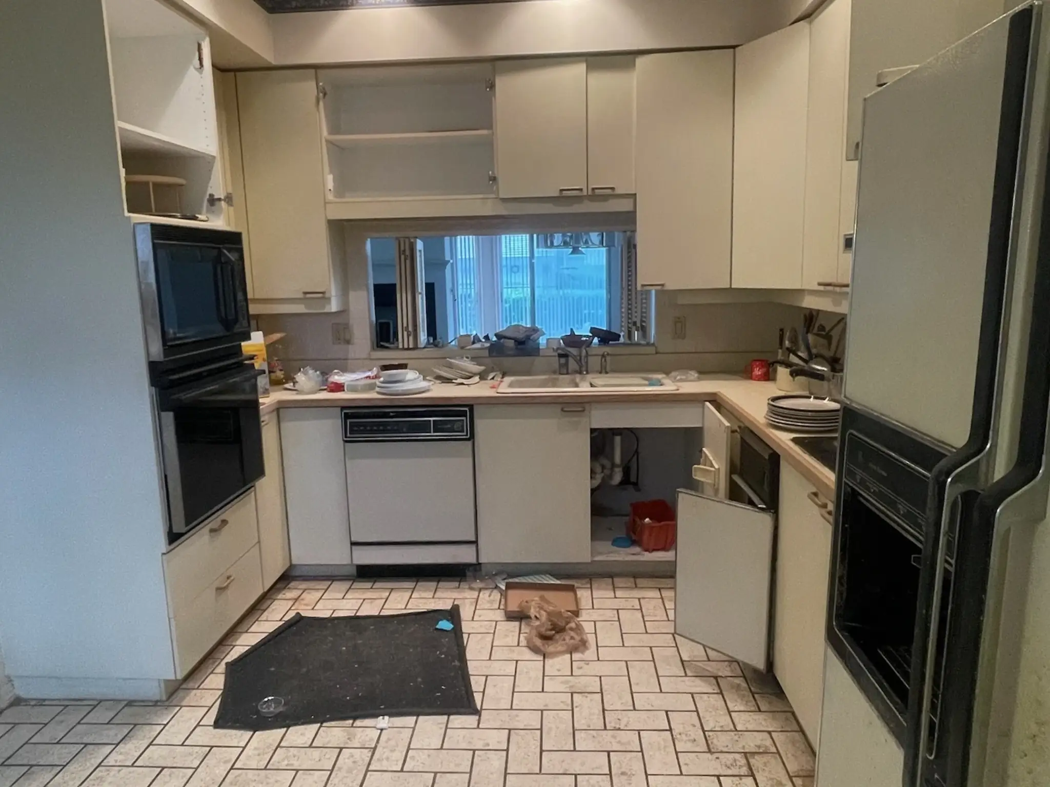 before kitchen